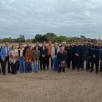 Día Nacional del Bombero Voluntario: Pullaro participó del acto en la FSABV y recorrió el predio del futuro Centro
