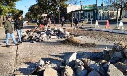 El Municipio inició obra integral de renovación de las 5 esquinas