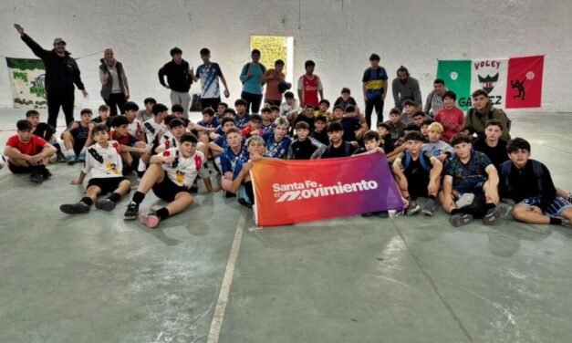 «Santa Fe en Movimiento» puso en marcha su edición 2026 en Gálvez: la Escuela de Comercio clasificó en futsal