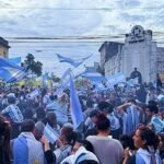 ¡Argentina es finalista de la Copa del Mundo y otra vez hubo festejo en Gálvez!