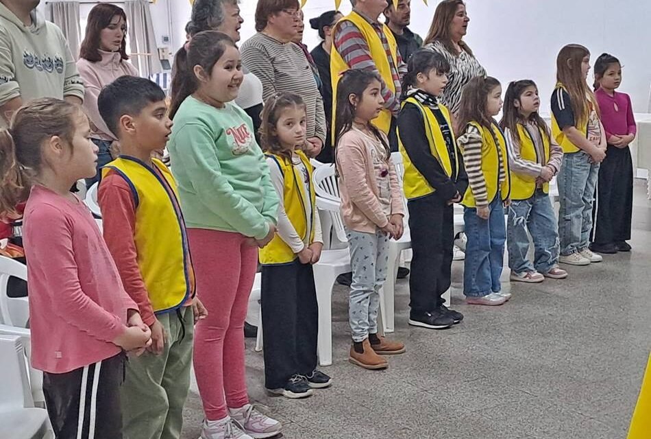 Club de Leones: los «Cachorros» de Gálvez festejaron su primer cumpleaños (o año de servicio)