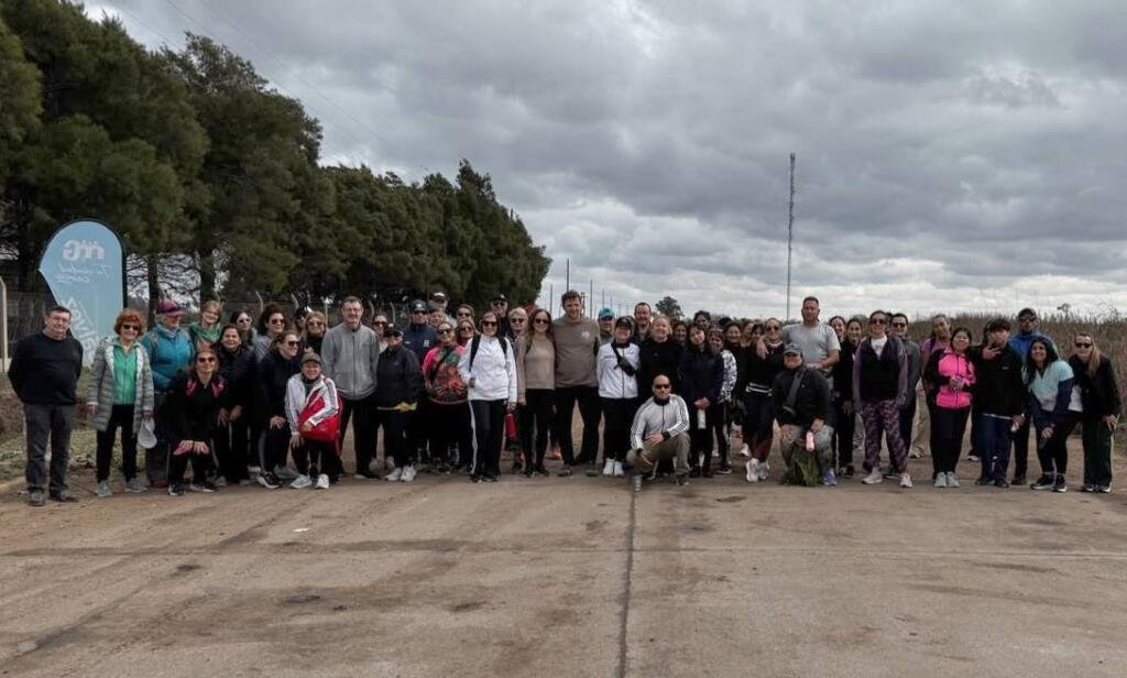 Municipio: se realizó la primera edición de la caminata rural «PIES SOBRE LA TIERRA»