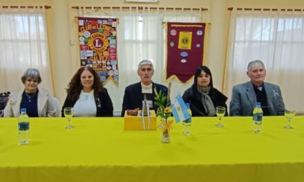 ASUMIÓ LA NUEVA CD DEL CLUB DE LEONES “MÁS MANOS AL SERVICIO”