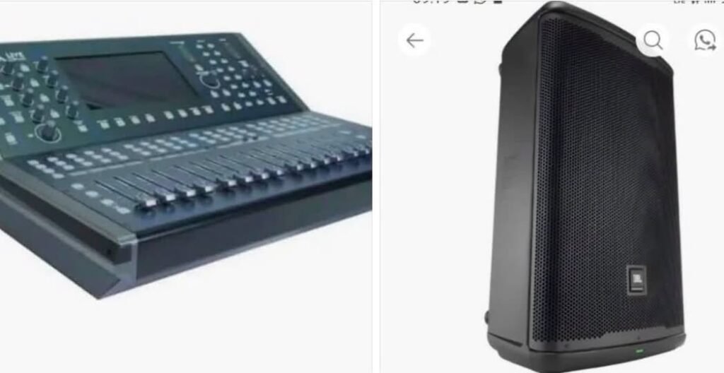 ROBARON VALIOSOS EQUIPOS DE SONIDO Y HERRAMIENTAS