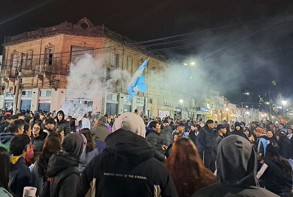 Somos subcampeones y también hubo festejos en el centro