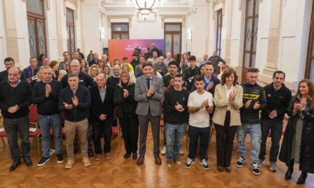 El Mundial de Flat Track Argentina fue presentado oficialmente en Casa de Gobierno: correrán Coduri y Frey