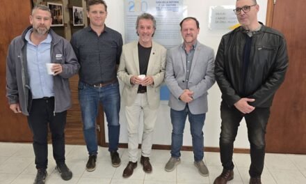El Sindicato de Camioneros desembarcó en Gálvez con una agenda que incluyó capacitaciones y charla sobre seguridad vial