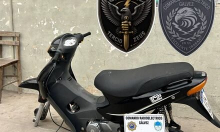 RECUPERARON MOTO ROBADA EN LA ZONA RURAL DE LA CIUDAD
