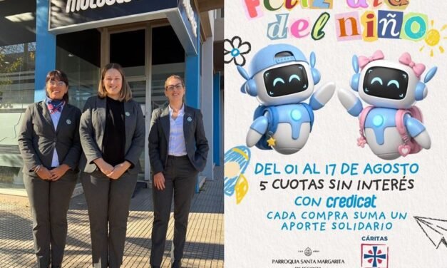 Llega una nueva promo de CREDICAT y con cada compra, colaborás con la Parroquia y con Cáritas!!!