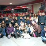 Bomberos realizó emotivo homenaje a Eneas Cavallo por su labor humanitaria en Venezuela