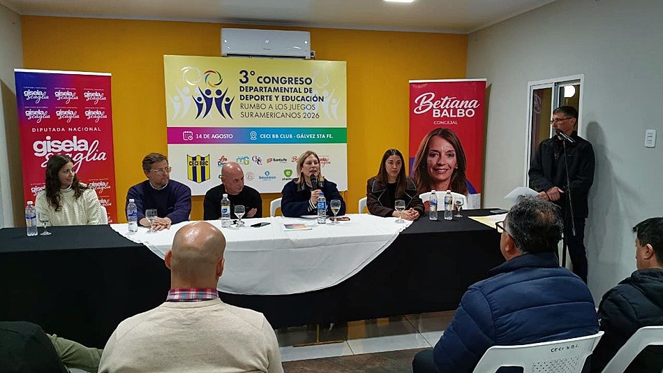 TODO LISTO EN EL CECI BBC: SE VIENE EL 3ER. CONGRESO DEPARTAMENTAL DEL DEPORTE