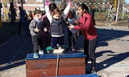 Los jardines vivieron jornada recreativa en el CEF Nro. 42