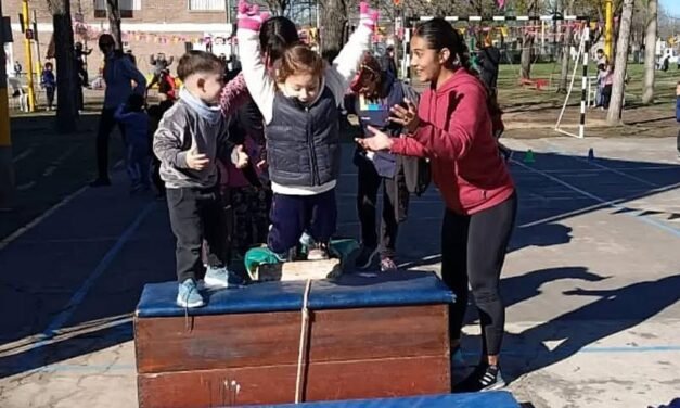 Los jardines vivieron jornada recreativa en el CEF Nro. 42