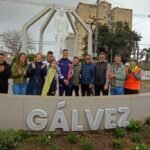La antorcha de los Juegos Suramericanos pasó por Gálvez y encendió la expectativa de una gran fiesta deportiva