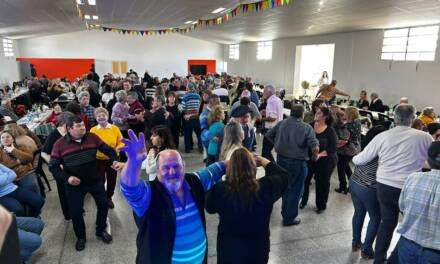 Unas 300 personas dijeron presente en el almuerzo patronal de Campo Piaggio