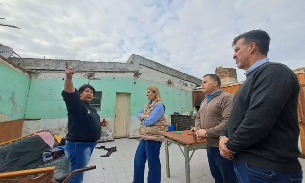 Autoridades recorrieron el tambo devastado por el tornado: «Fueron 2, 3 minutos que fueron eternos»