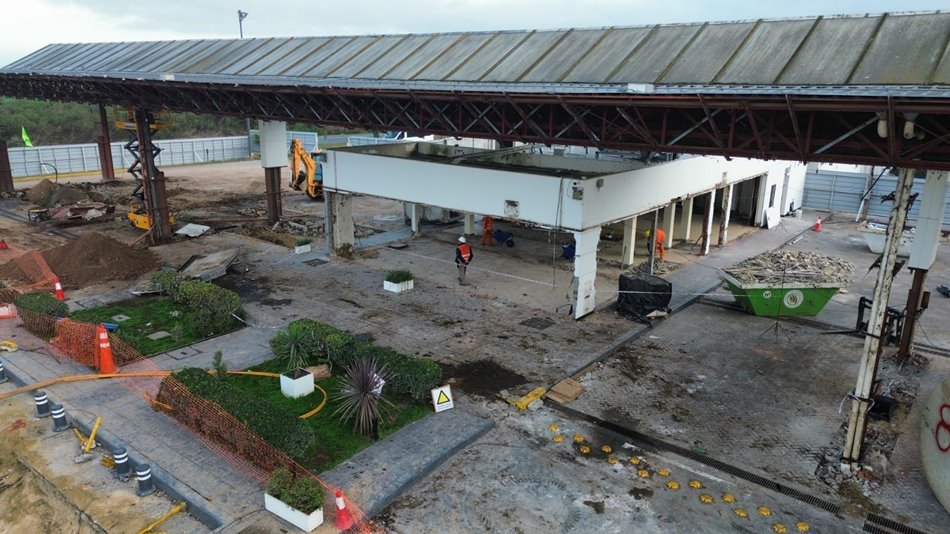 Renuevan las dos estaciones de servicio de la Autopista y proyectan una tercera cerca de Rosario