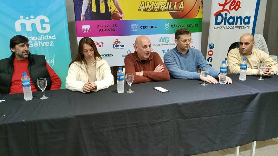 Gálvez se prepara para vivir un gran fin de semana de básquet con el “Chapu Nocioni”