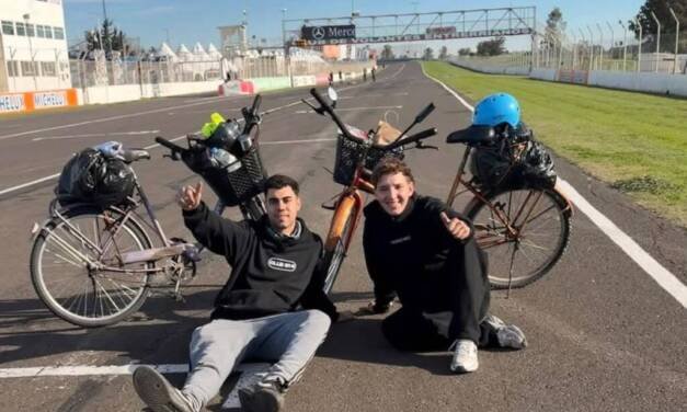 QUÉ LOCOS LINDOS!!! SE FUERON A PARANÁ EN BICI DE PASEO Y LO LOGRARON!!!