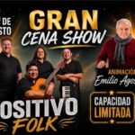 Además de nuevos proyectos, Positivo Folk prepara una gran cena con música y baile para este sábado